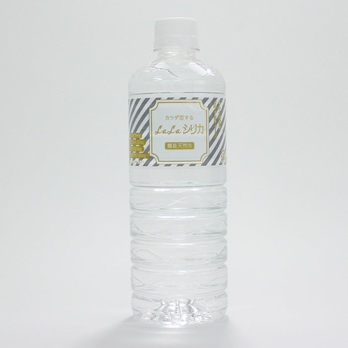 LaLa シリカ ニュアンスグレーボトル (600ml × 24本)
